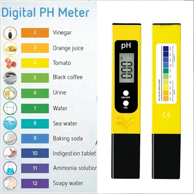 물 처리 산업 표준 및 효율성 155mm 휴대용 TDS PH 컴보 테스트