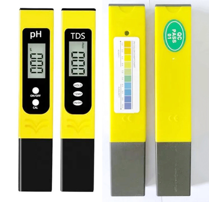 물 처리 산업 표준 및 효율성 155mm 휴대용 TDS PH 컴보 테스트